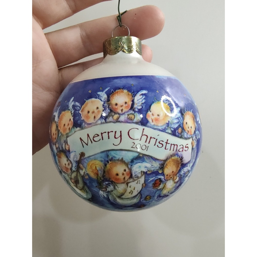 Hallmark Keepsake Christmas Ornament 2001 Mary Hamilton Angel Chorus A4